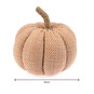 Orange Cotton Striped Pumpkin 12cm image number 4