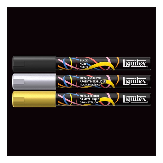 Liquitex Accent Markers 2mm 3 Pack  image number 5