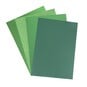 Mixed Green Paper Pad A4 24 Sheets  image number 3
