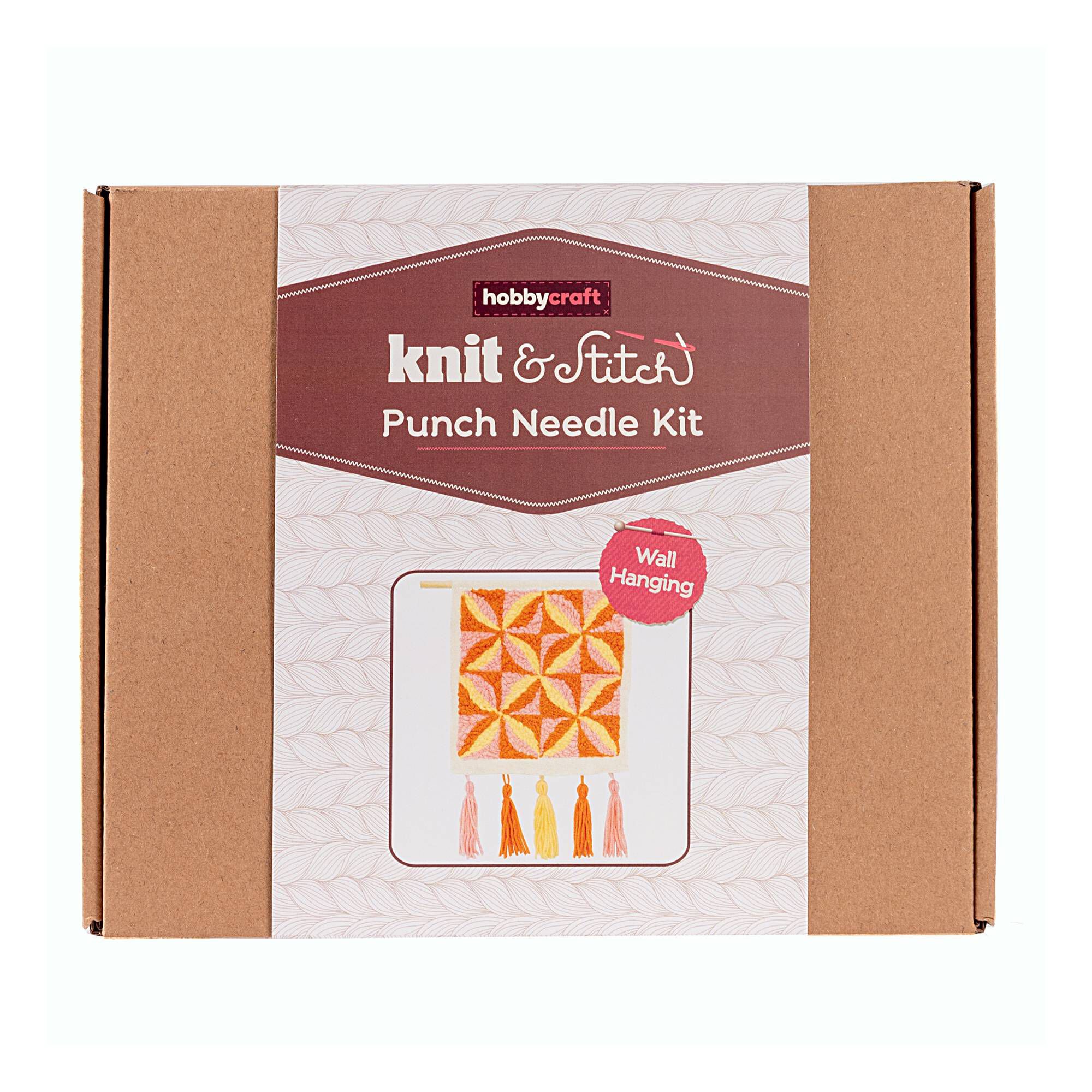 Geometric Punch Needle Wall Hanging Kit Hobbycraft