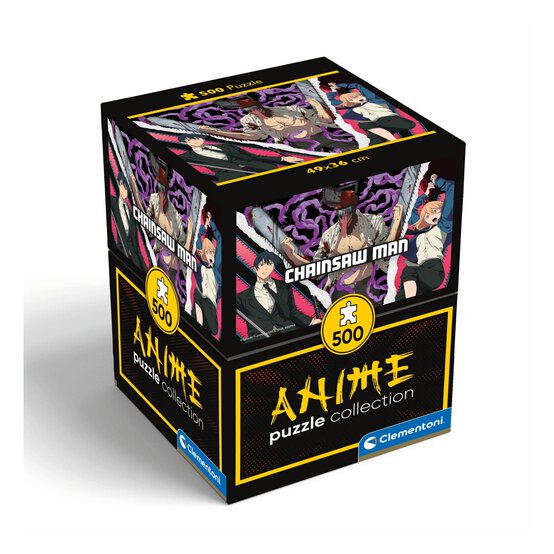 Clementoni Chainsaw Man Jigsaw Puzzle 500 Pieces image number 1