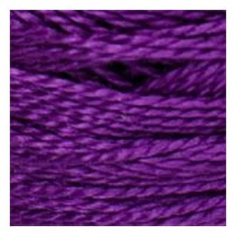 DMC Purple Pearl Cotton Thread on a Ball Size 8 80m (550) image number 2