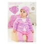 Sirdar Snuggly Baby Crofter DK Cardigan Hat and Blanket Digital Pattern 1391 image number 1