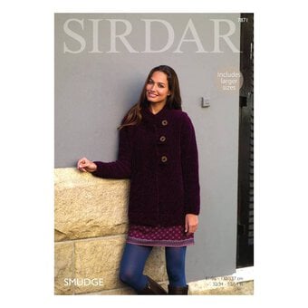 Sirdar Smudge Women's Jacket Digital Pattern 7871