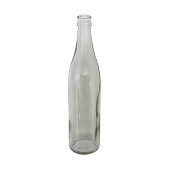 Clear Glass Bottle 510ml 6 Pack Bundle