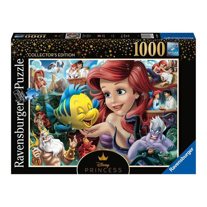 Ravensburger Disney The Little Mermaid Jigsaw Puzzle 1000 Pieces image number 1
