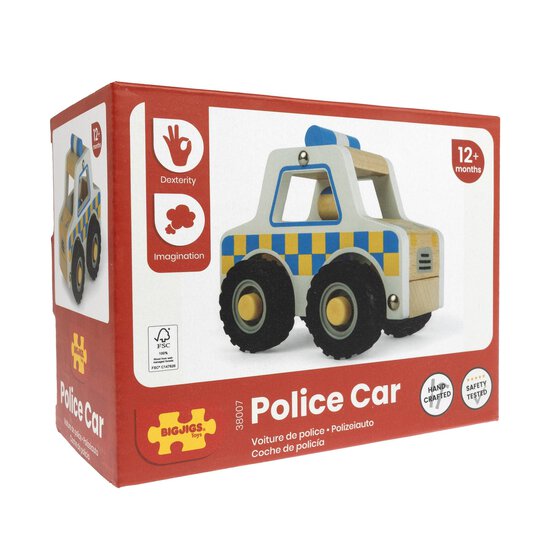 Bigjigs Mini Police Car image number 5