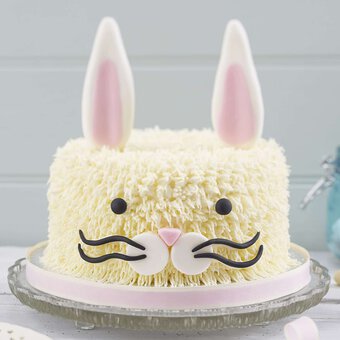 How to Make an Easter Bunny Cake
