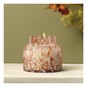 Orange Glass Confetti Candle  image number 1