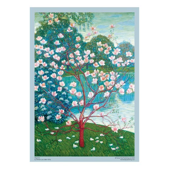 Wilhelm List Magnolia Tree Jigsaw Puzzle 1000 Pieces image number 3