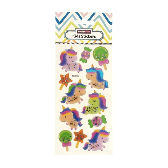 Baby Unicorn Gel Stickers image number 4