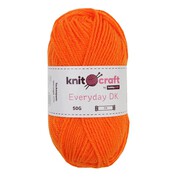 Knitcraft Orange Everyday DK Yarn 50g