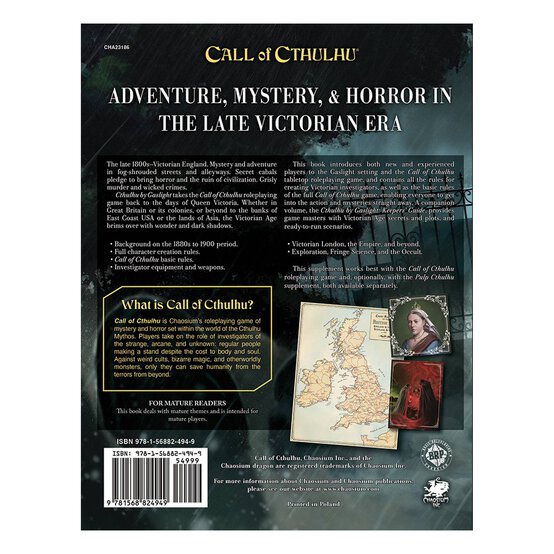 Cthulhu by Gaslight Investigators’ Guide image number 2