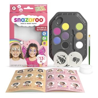 Snazaroo Unicorns and Butterflies Face Paint Kit image number 2