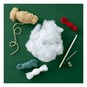 Make Your Own Crochet Gingerbread Decoration Kit image number 3
