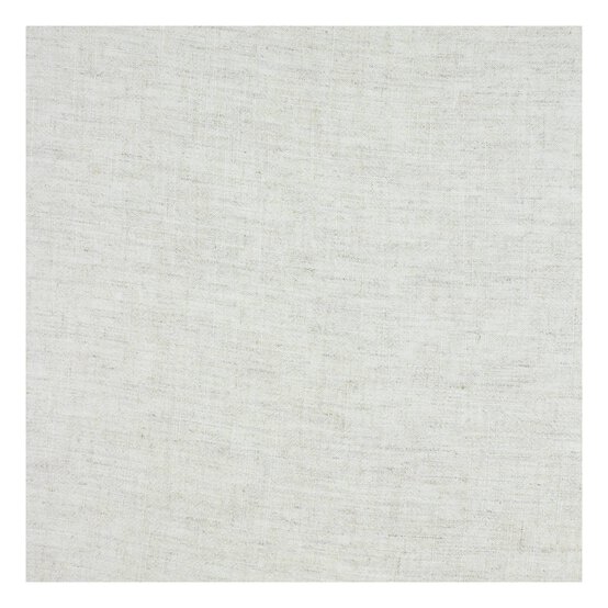 Cream Linen Blend Fabric by the Metre image number 2