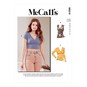 McCall's Women's Tops  Sewing Pattern M8219 (F5 16-24) image number 1