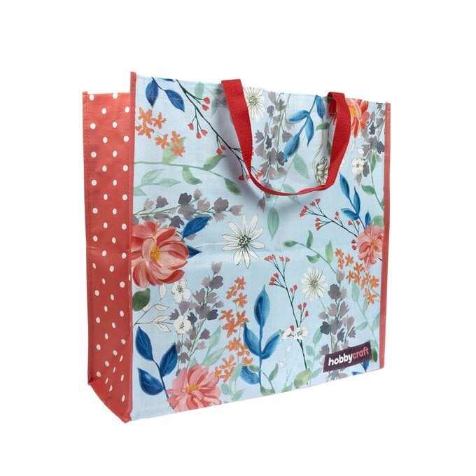 Spring Floral Woven Bag for Life image number 1