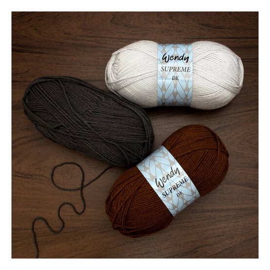 Wendy Graphite Supreme DK Yarn 100g image number 3