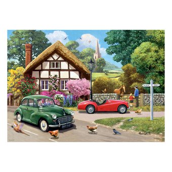 Ravensburger A Country Drive Jigsaw Puzzle 1000 Pieces image number 2