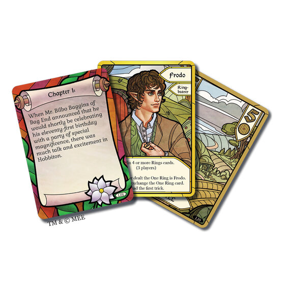 Lord of the Rings Fellowship of the Ring Trick-Taking Game image number 2