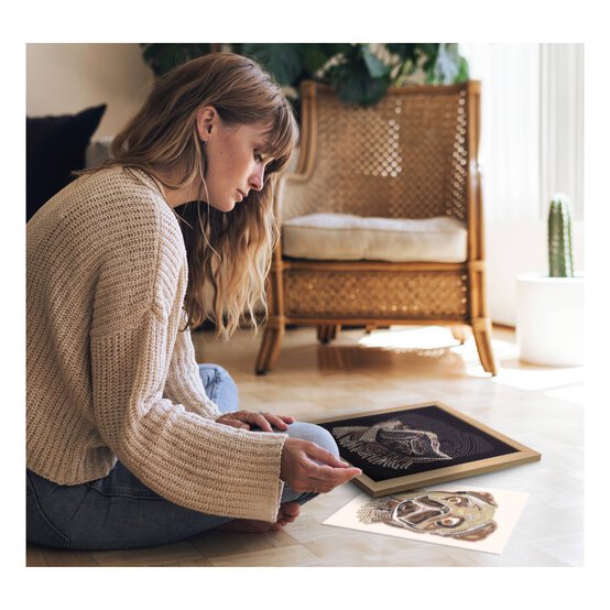 Kitfix Pug Sequin Art Blue Premium Kit image number 5