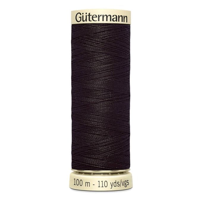 Gutermann Brown Sew All Thread 100m (682) image number 1