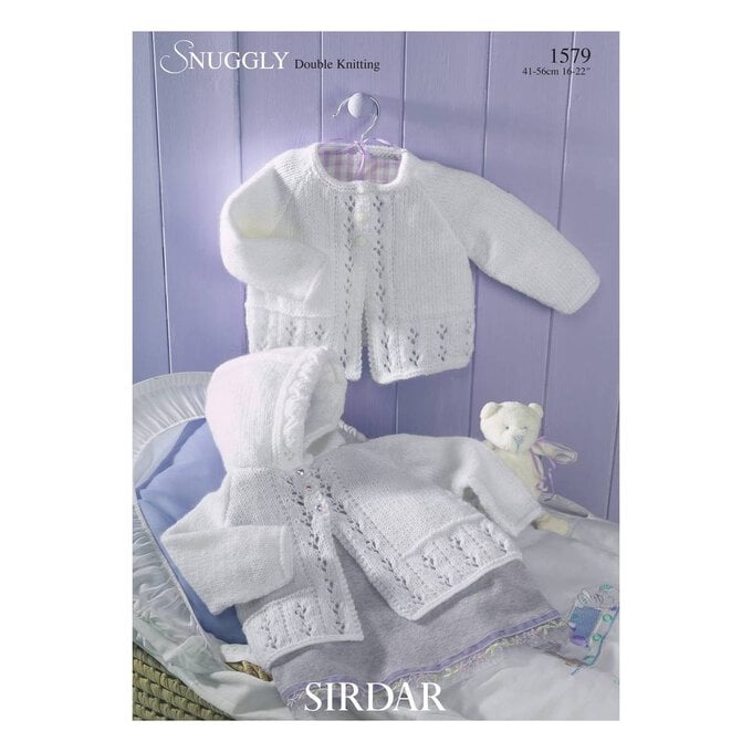 Sirdar Snuggly DK Matinee Coats Digital Pattern 1579 image number 1