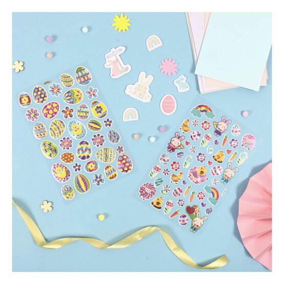 Easter Egg Holographic Stickers  image number 2