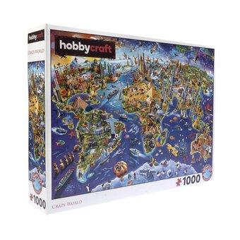 Crazy World Jigsaw Puzzle 1000 Pieces