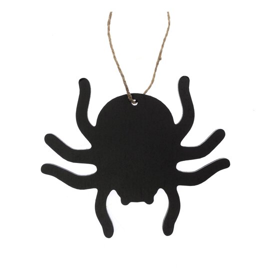 Hanging Black Spider Decoration 10cm  image number 4