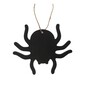 Hanging Black Spider Decoration 10cm  image number 4