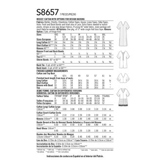 Simplicity Women's Dress Sewing Pattern S8657 (A XXS-XXL)