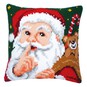 Vervaco Santa Cross Stitch Cushion Front Kit image number 1