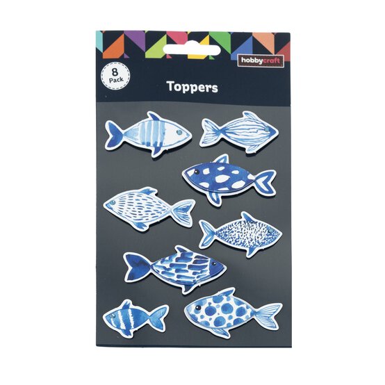 Indigo Fish Card Toppers 8 Pack image number 4