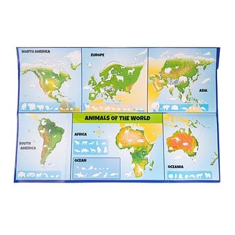 Dinosaurs and Animals Amazing Sticker Atlas Book image number 4