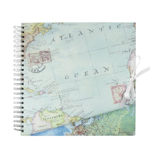 Spiral Bound Travel Scrapbook 12 x 12 Inches image number 1
