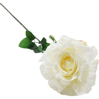 White Sorbet Rose Stem 74cm image number 3