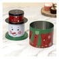 Snowman Baking Tins 3 Pack  image number 2
