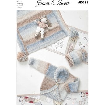 James C Brett BM5 Baby Marble DK Yarn 100 g image number 4