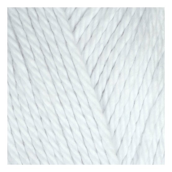 Women’s Institute White That’s So Cotton DK Yarn 100g  image number 2