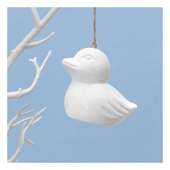 Hanging Ceramic Duck Decoration 7cm