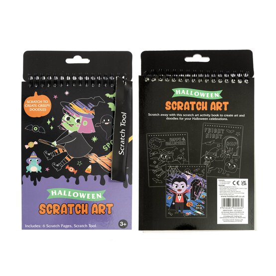 Halloween Scratch Art Activity Book image number 4