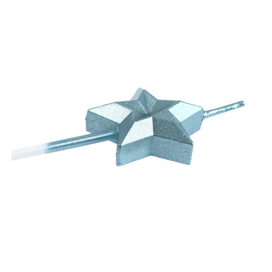 Whisk Assorted Metallic Star Candles 5 Pack image number 4