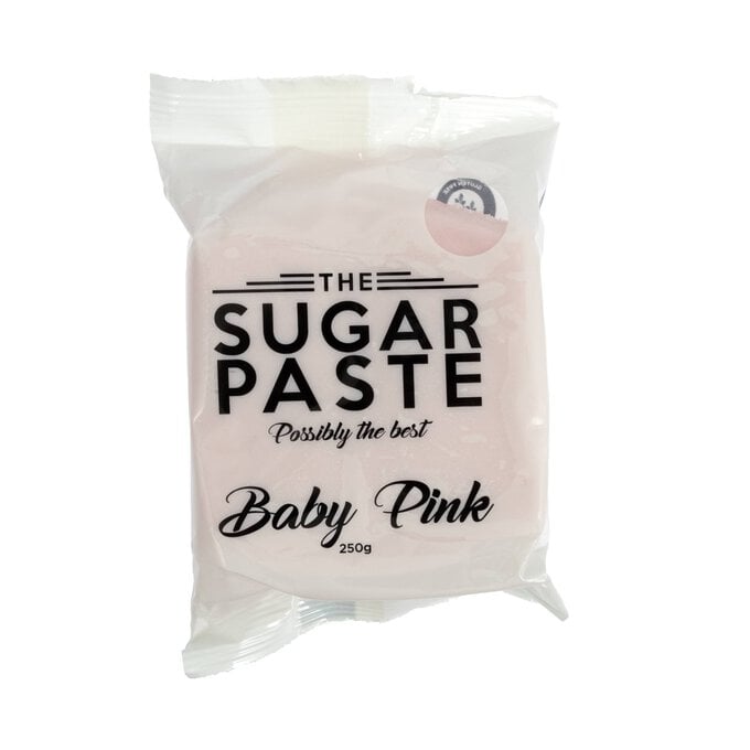 The Sugar Paste Baby Pink Sugarpaste 250g image number 1