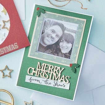 How to Make Christmas Aperture Cards