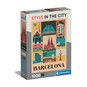 Clementoni Style in the City Barcelona Jigsaw Puzzle 1000 Pieces image number 1
