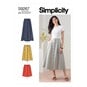 Simplicity Skirt in Three Lengths Sewing Pattern S9267 (10-18) image number 1