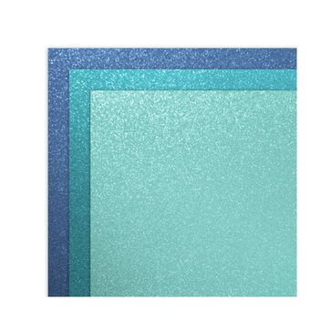 Cricut Seaglass Permanent Shimmer Smart Vinyl 13 x 12 Inches 3 Pack