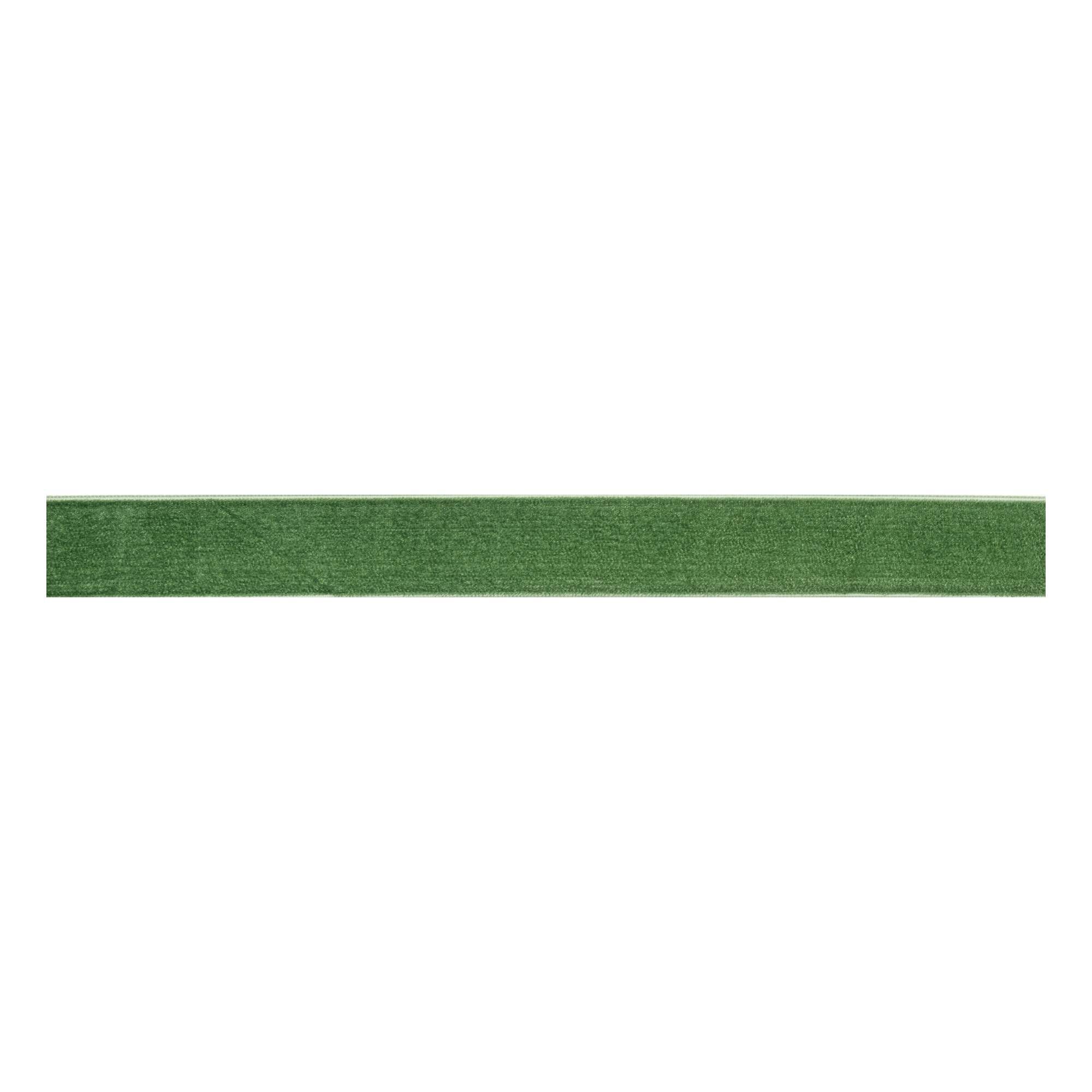 Green Velvet Ribbon 25mm x 5m Hobbycraft